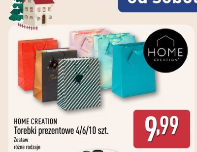 Torebki prezentowe 4/6/10 szt., różne rodzaje promocja w Aldi