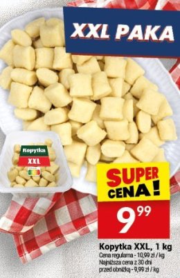 Kopytka XXL, 1 kg promocja w Twój Market