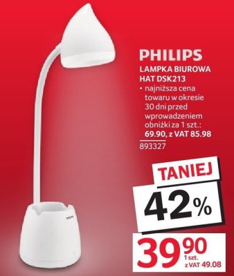 Lampka biurowa Philips HAT-R510 promocja w Selgros