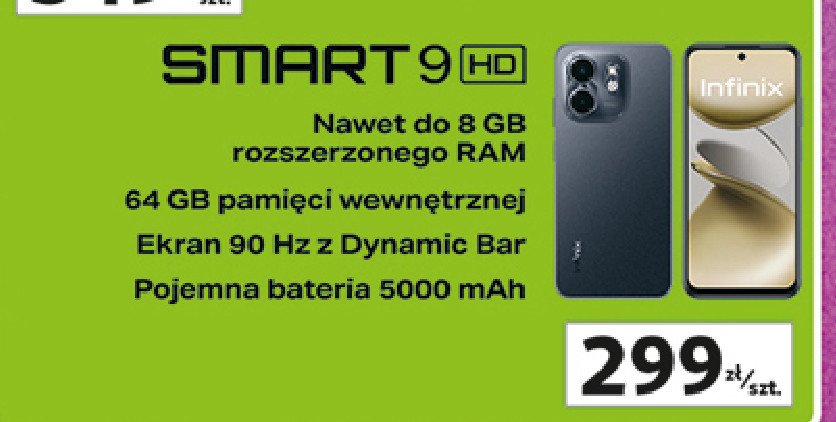 Smartfon smart 9hd Infinix promocja