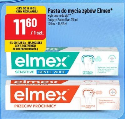 Pasta do mycia zębów Elmex promocja w POLOmarket
