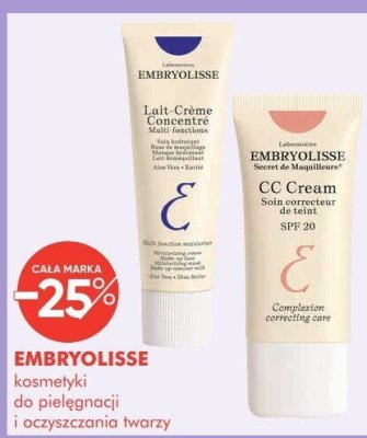 Kosmetyki EMBRYOLISSE do pielęgnacji i oczyszczania twarzy promocja w Super-Pharm