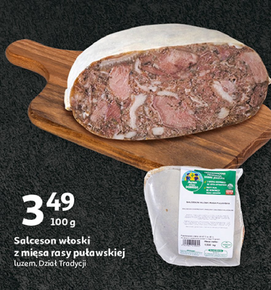 Salceson włoski Auchan pewni dobrego promocja w Auchan