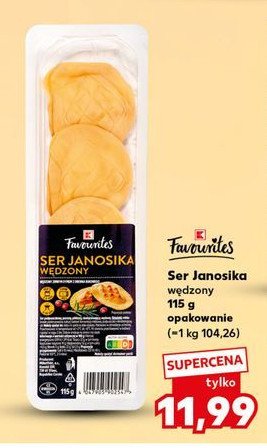 Ser janosika K-classic favourites promocja w Kaufland