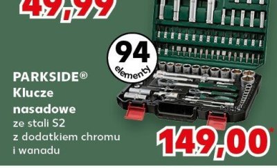 Klucze nasadowe ze stali 52 z dodatkiem chromu i wanadu promocja w Kaufland