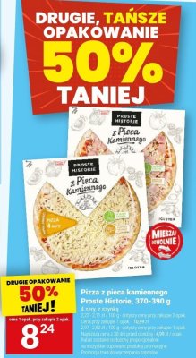 Pizza z pieca kamiennego Proste Historie promocja w Twój Market
