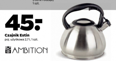 Czajnik 37238 estin 2.7 l Ambition promocja