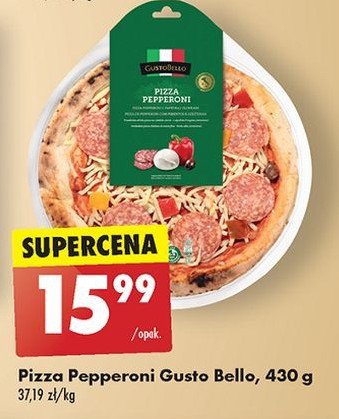Pizza pepperoni Gustobello promocja