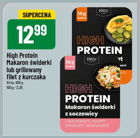 Grillowany filet z kurczaka Virtu high protein promocja