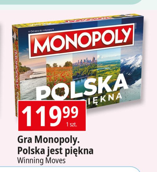 Gra planszowa polska jest piękna Monopoly promocja