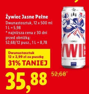 Piwo promocja w Lidl