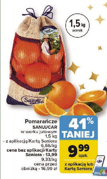 Pomarańcze Sanlucar promocja