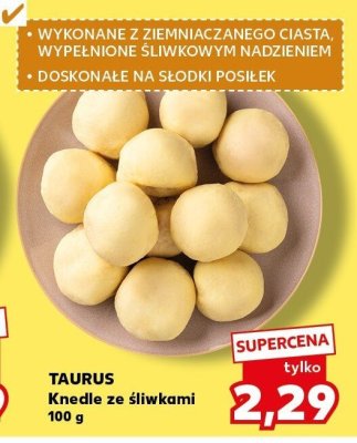 Knedle ze śliwkami promocja w Kaufland