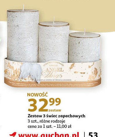 艢wiece zapachowe angel wings promocja