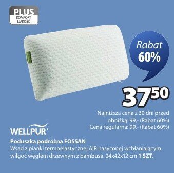 Poduszka podróżna FOSSAN promocja w Jysk