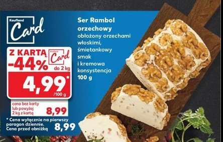 Ser rambol orzechowy promocja