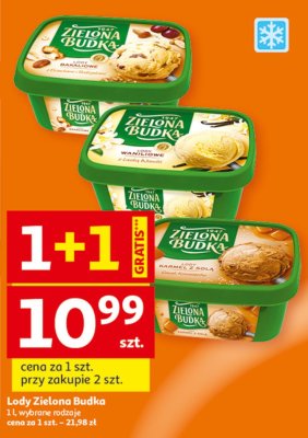Lody Zielona Budka promocja w Auchan