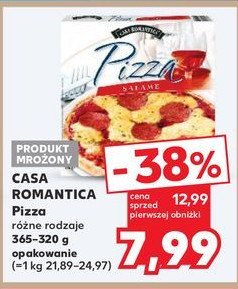 Pizza salami Casa romantica promocja