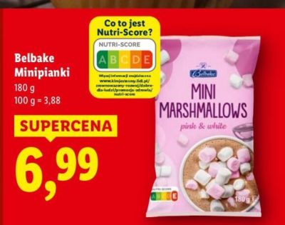 Minipianki Belbake promocja w Lidl