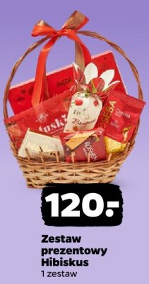 Zestaw prezentowy Hibiskus promocja w Netto