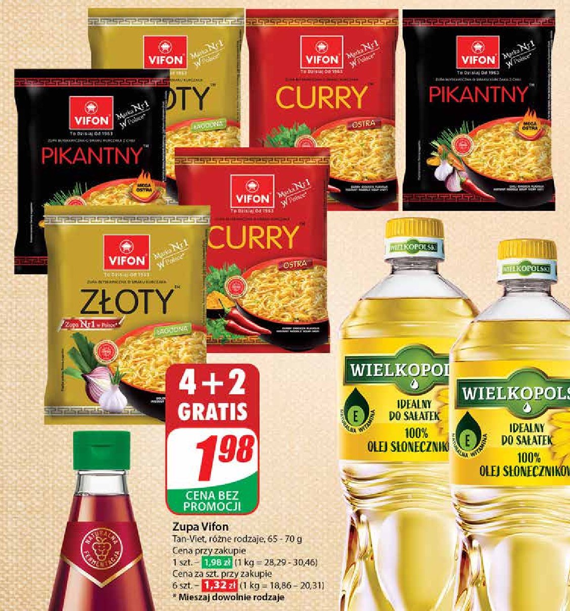 Zupa kurczak curry Vifon promocja