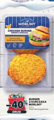 Burger z kurczaka Morliny promocja w Stokrotka