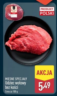 Udziec wo艂owy bez ko艣ci promocja w Aldi