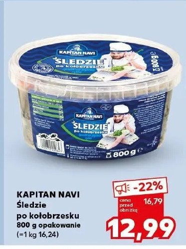 Śledzie po kołobrzesku Kapitan navi promocja
