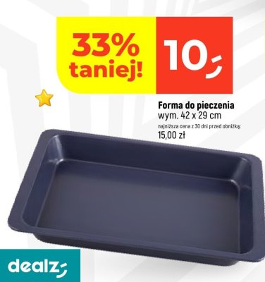 Forma do pieczenia wym. 42 x 29 cm promocja w Dealz