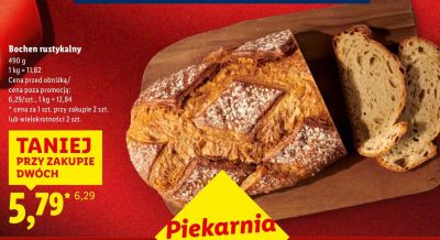 Bochen rustykalny promocja w Lidl