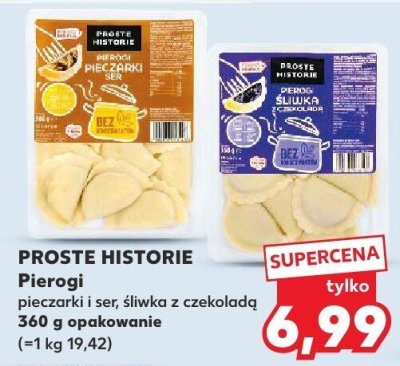 Pierogi śliwka z czekoladą promocja w Kaufland