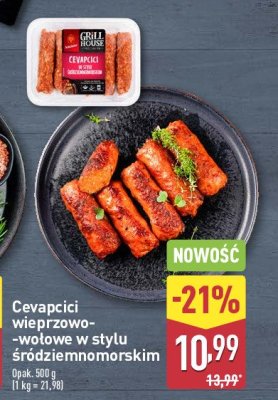 Cevapcici w stylu 艣r贸dziemnomorskim Soko艂贸w grill house promocja