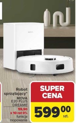 Robot sprzątający E20 PLUS DELUXE promocja w Carrefour