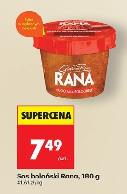 Sos boloński  promocja w Biedronka