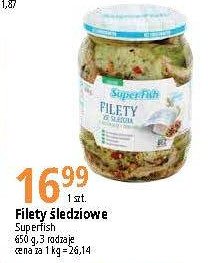 Śledź po polsku z cebulą w oleju Superfish promocja