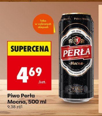 Piwo Perła Mocna 500ml promocja w Biedronka