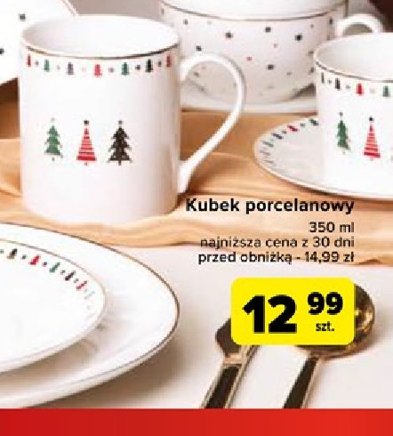 Kubek porcelanowy 350 ml promocja