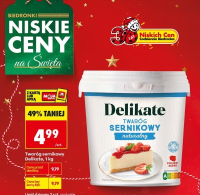 Ser promocja w Biedronka