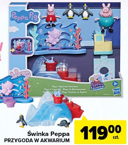 Przygoda w akwarium peppa pig Hasbro promocje