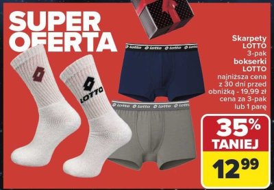 Skarpety męskie 3-pak promocja w Carrefour