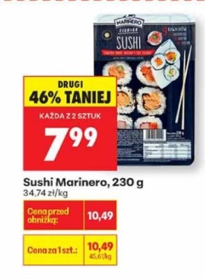 Sushi Marinero 230 g promocja w Biedronka
