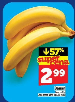 Banany promocja w TOPAZ