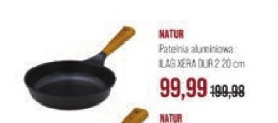 Patelnia aluminiowa Natur Ø 20 cm promocja w Stokrotka