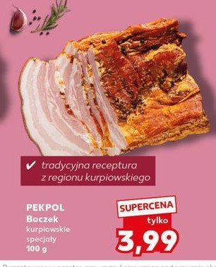 Boczek Pekpol kurpiowskie specja艂y promocja