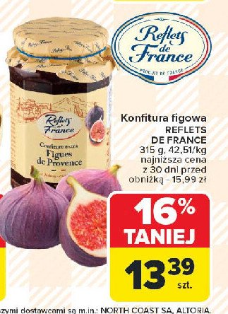 Konfitura figowa Reflets de france promocja