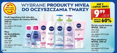 Płyn micelarny formuła 3w1 cera normalna i mieszana Nivea micellair promocja
