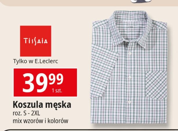 Koszula m臋ska s-2xl Tissaia promocja