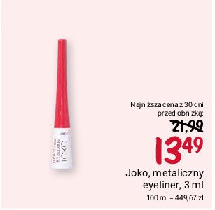 Eyeliner w pędzelku Joko Joko make-up promocja