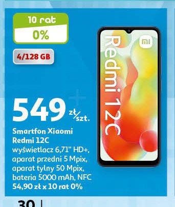Smartfon redmi 12c Xiaomi promocja