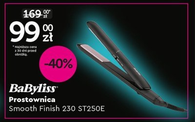 Prostownica do włosów Smooth Finish 230 ST250E promocja w Biedronka